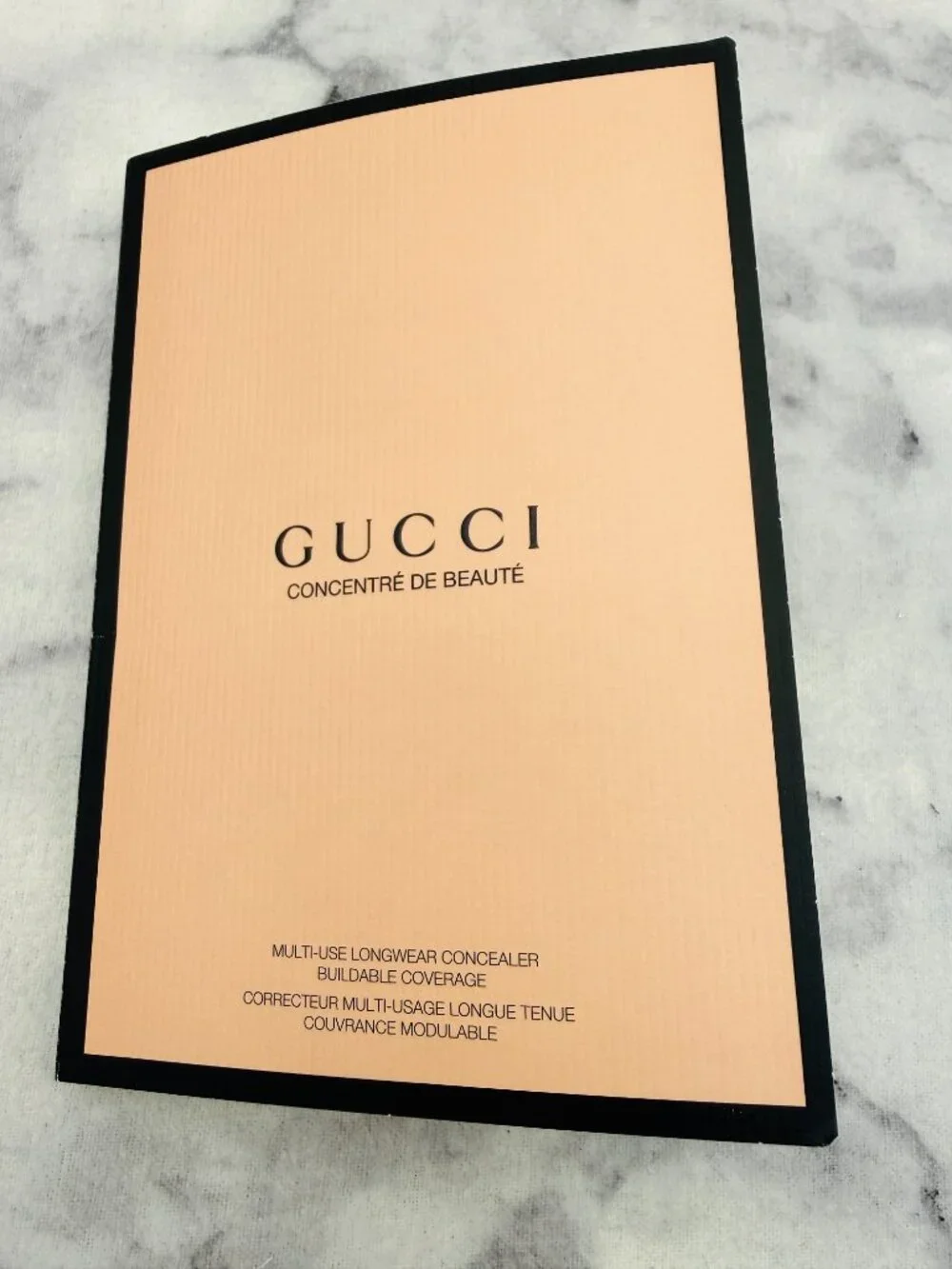 Gucci Beauty Gift Set- 5XLongwear Concealer&5XTinted Moisturizer Sampler-2pc-NEW